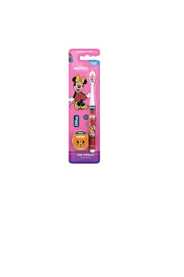 Difaş Disney Mickey Yumuşak Çocuk Diş Fırçası 8-14 Yaş