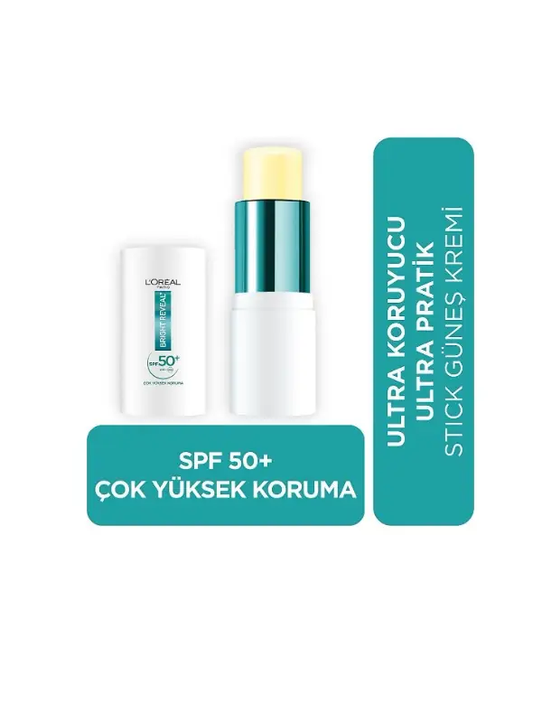 L'Oreal Paris Bright Reveal Stick Yüz Güneş Koruması SPF50 9 ml