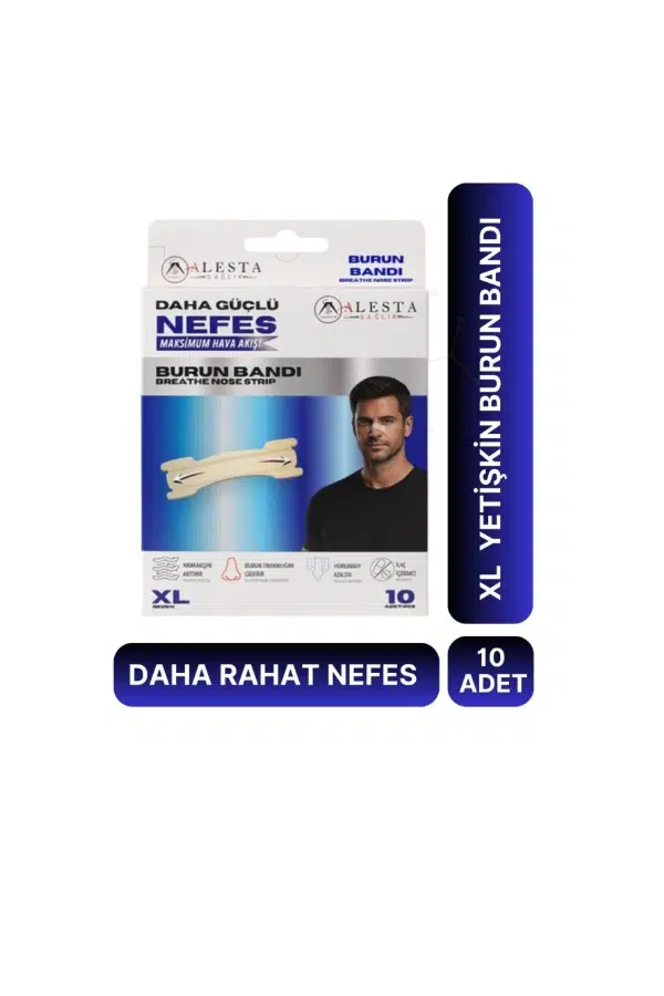 Alesta Sağlık Burun Bandı xLarge 10 lu