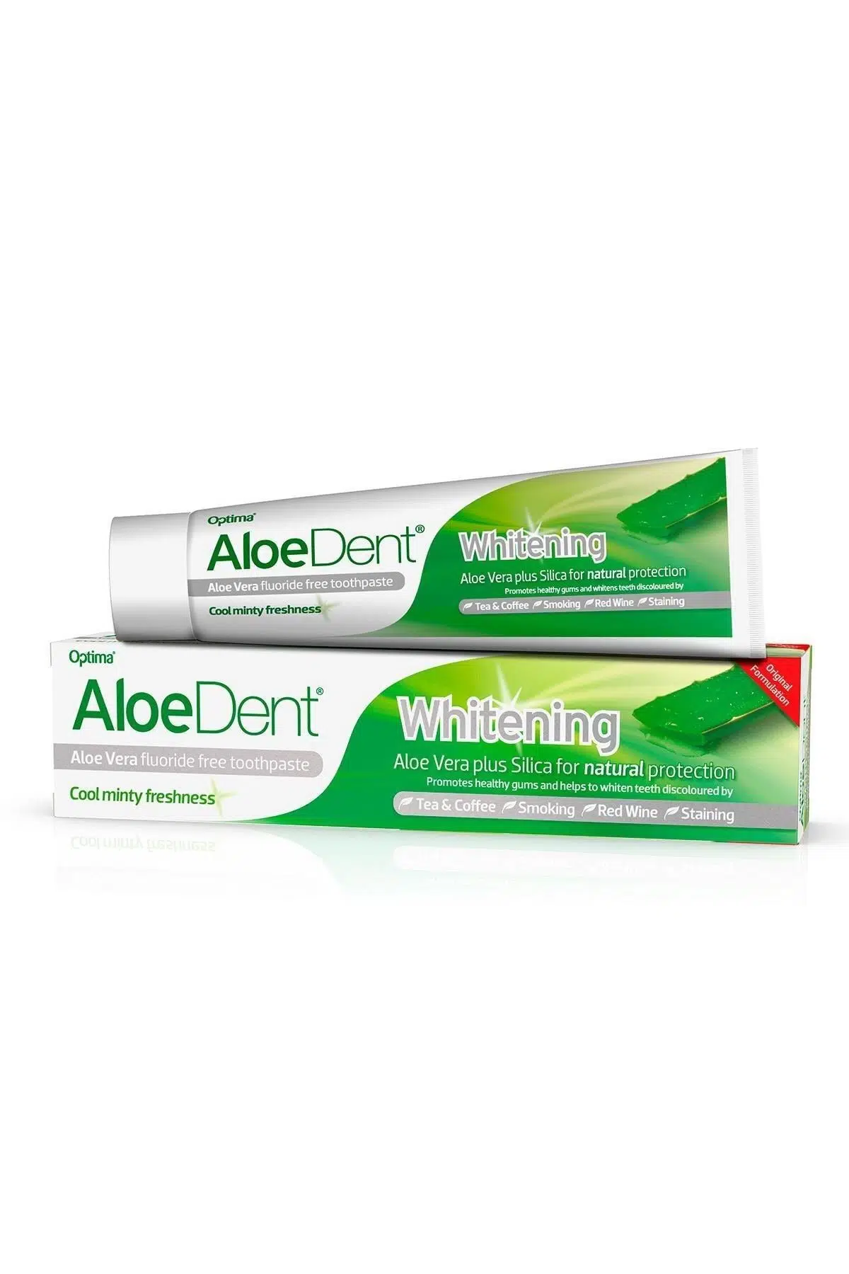AloeDent Aleo Veralı Florürsüz Extra Beyazlatıcı Diş Macunu 100ml