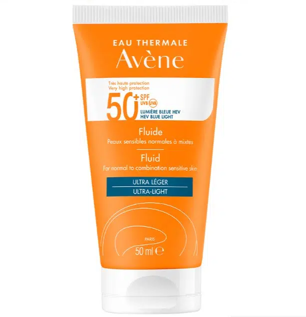 Avène Fluid 3 Second Absorption Ultra Light SPF50+ 50 ml
