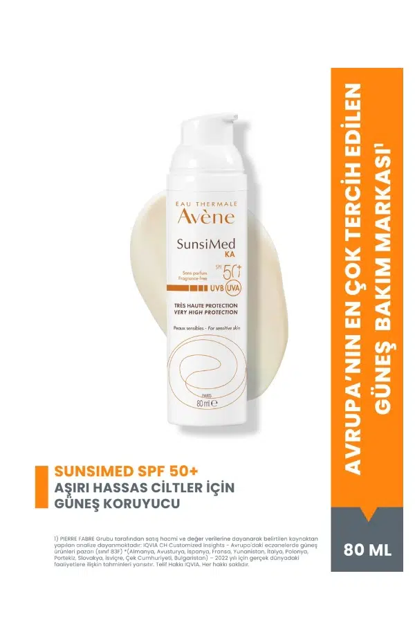 Avéne Sunsimed KA Günlük Güneş Bakımı 80 ml