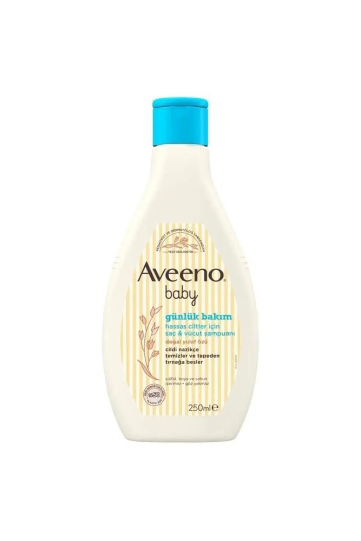 Aveeno Baby Günlük Bakım Hassas Ciltler İçin Saç ve Vücut Şampuanı 250 ml