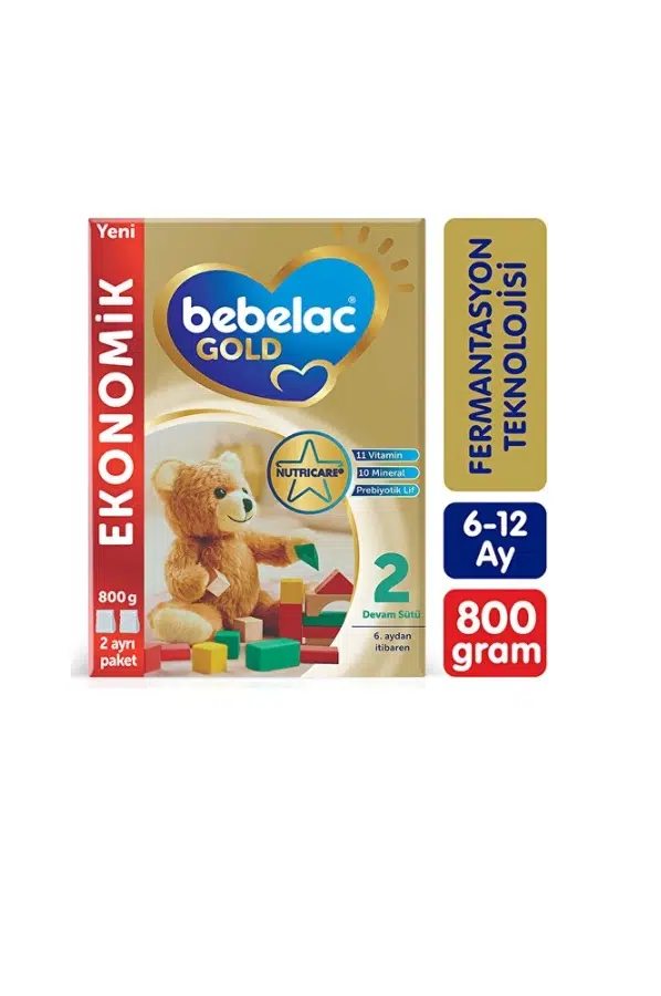 Bebelac Gold 2 Devam Sütü 6 Ay+ 800 gr