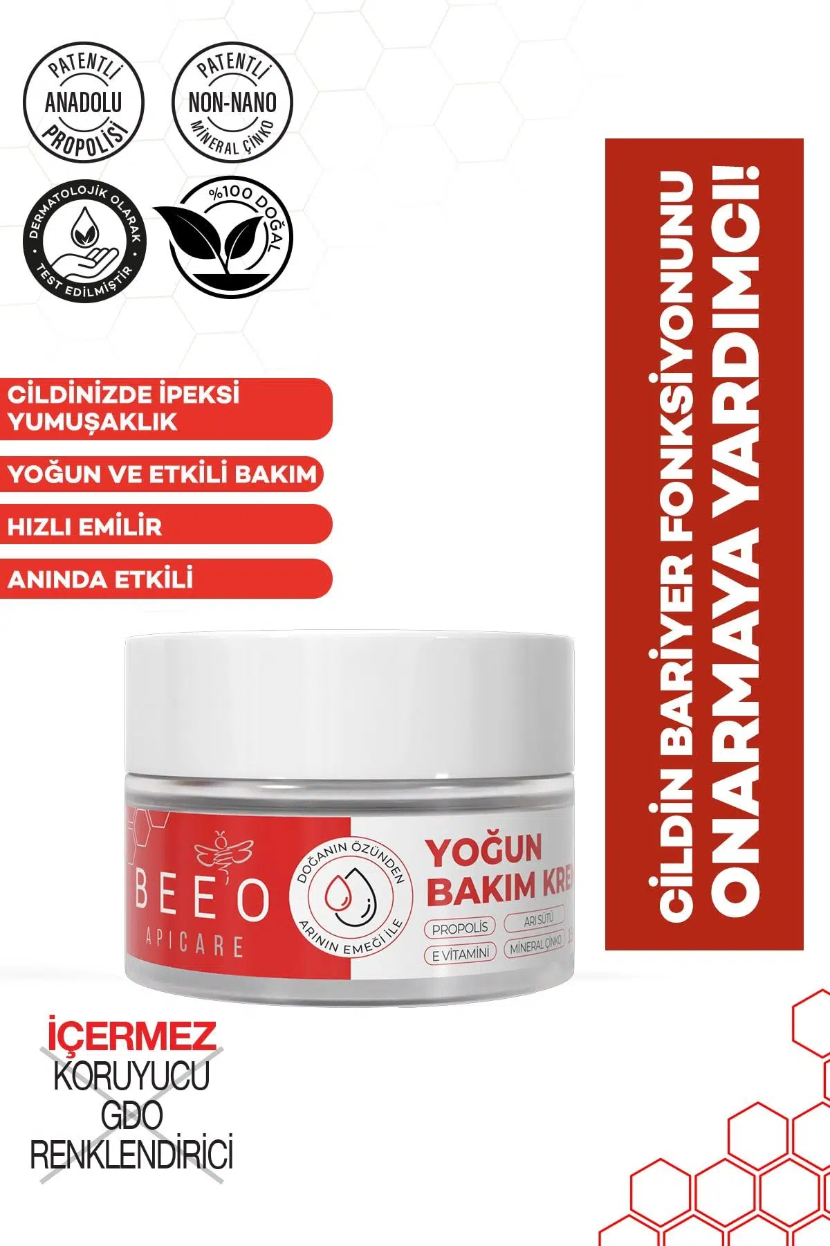 BEE'O S.o.s Yoğun Bakım Kremi