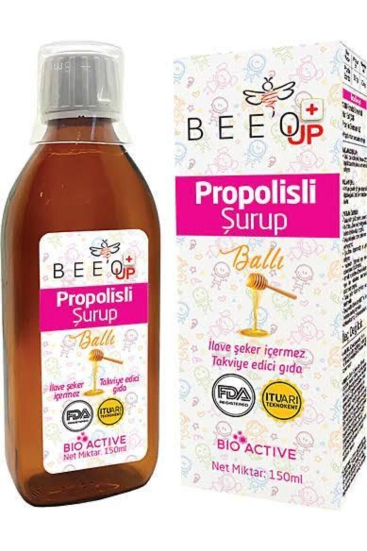 Bee'o Up Propolis Ballı Çocuk Şurubu 150 ml