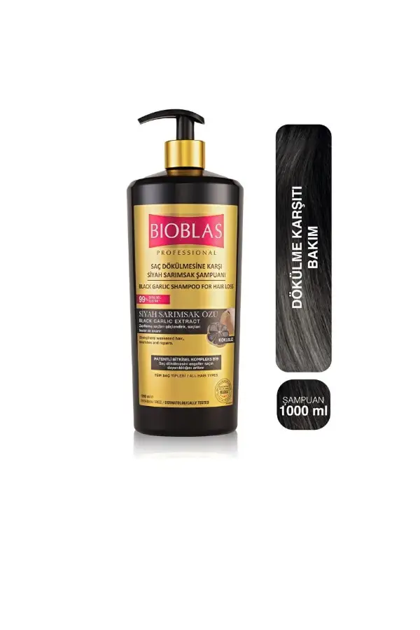 Bioblas Sarımsaklı Siyah Şampuan 1000 ml