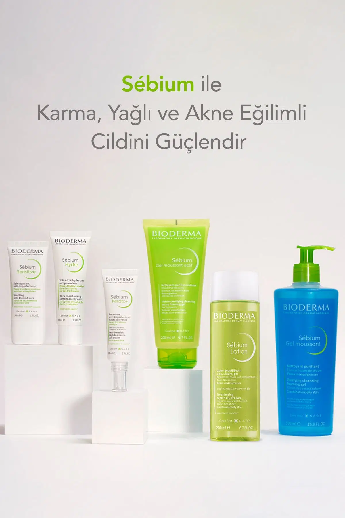 Bioderma Sebium Foaming Gel Tüp 200 ml