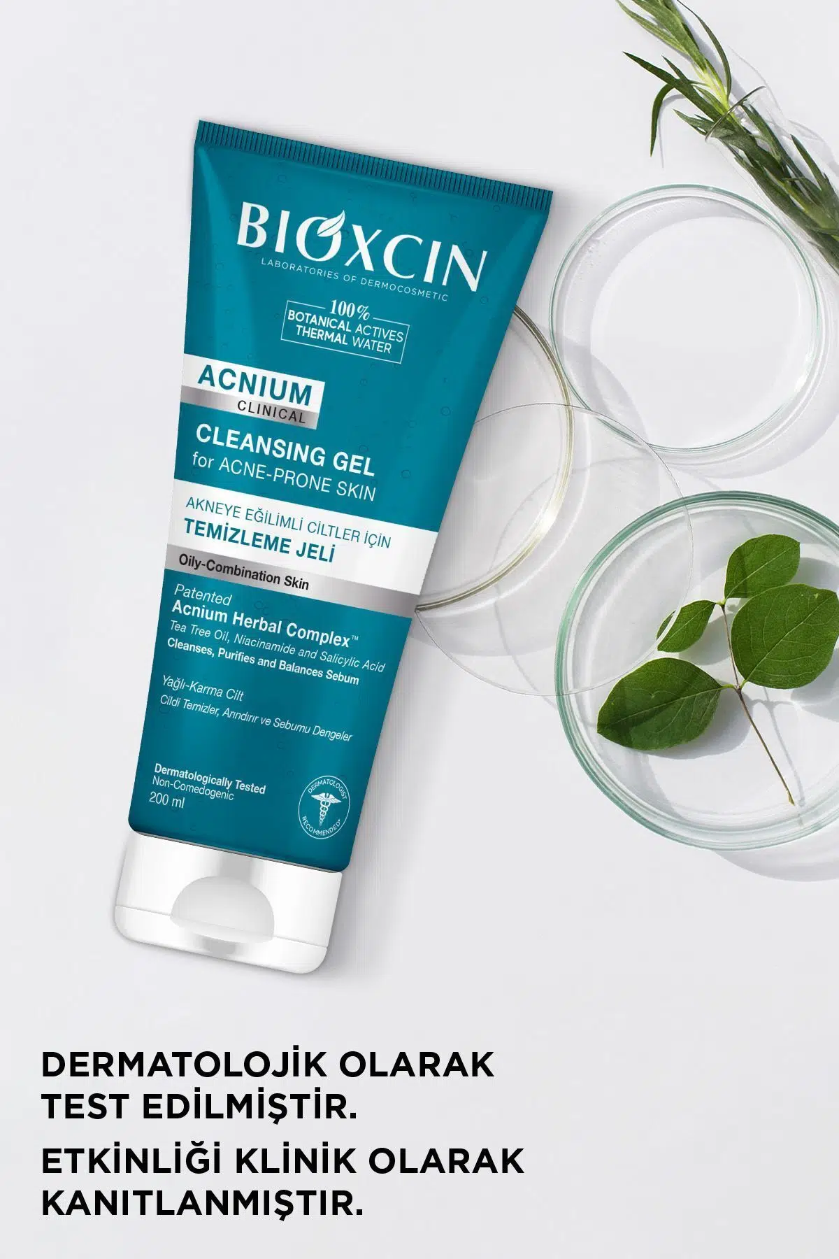 Bioxcin Acnium Sebum Dengeleyici Yüz Yıkama Jeli 200 ml