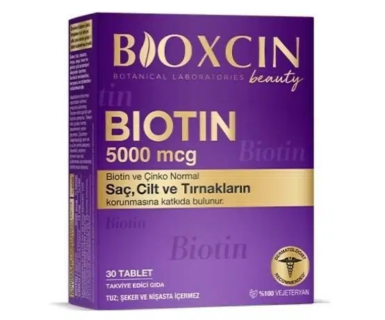 Bioxcin Biotin 5000 mcg 30 Tablet
