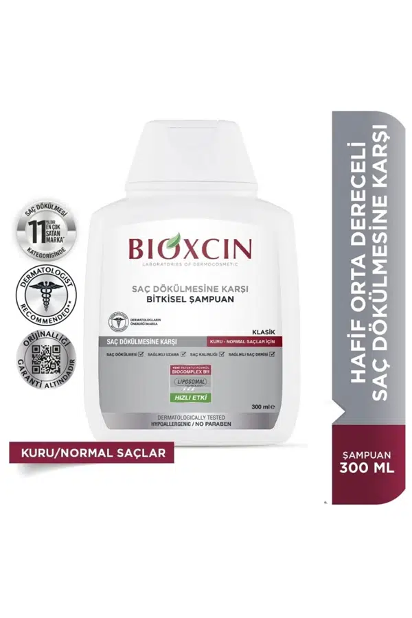 Bioxcin Genesis Şampuan Kuru & Normal Saçlar 300 ml