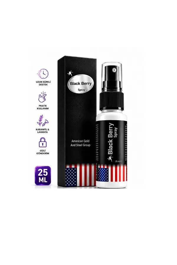 Black Berry Geciktirici Masaj Spreyi 25 ml