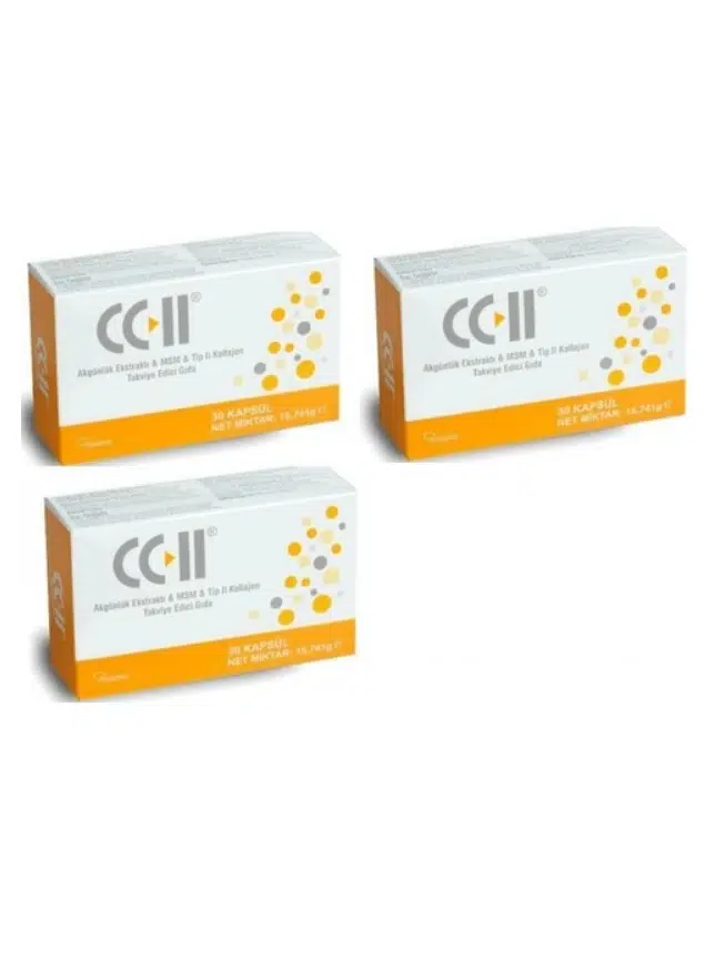 3'lü Paket CC-II 30 Kapsül
