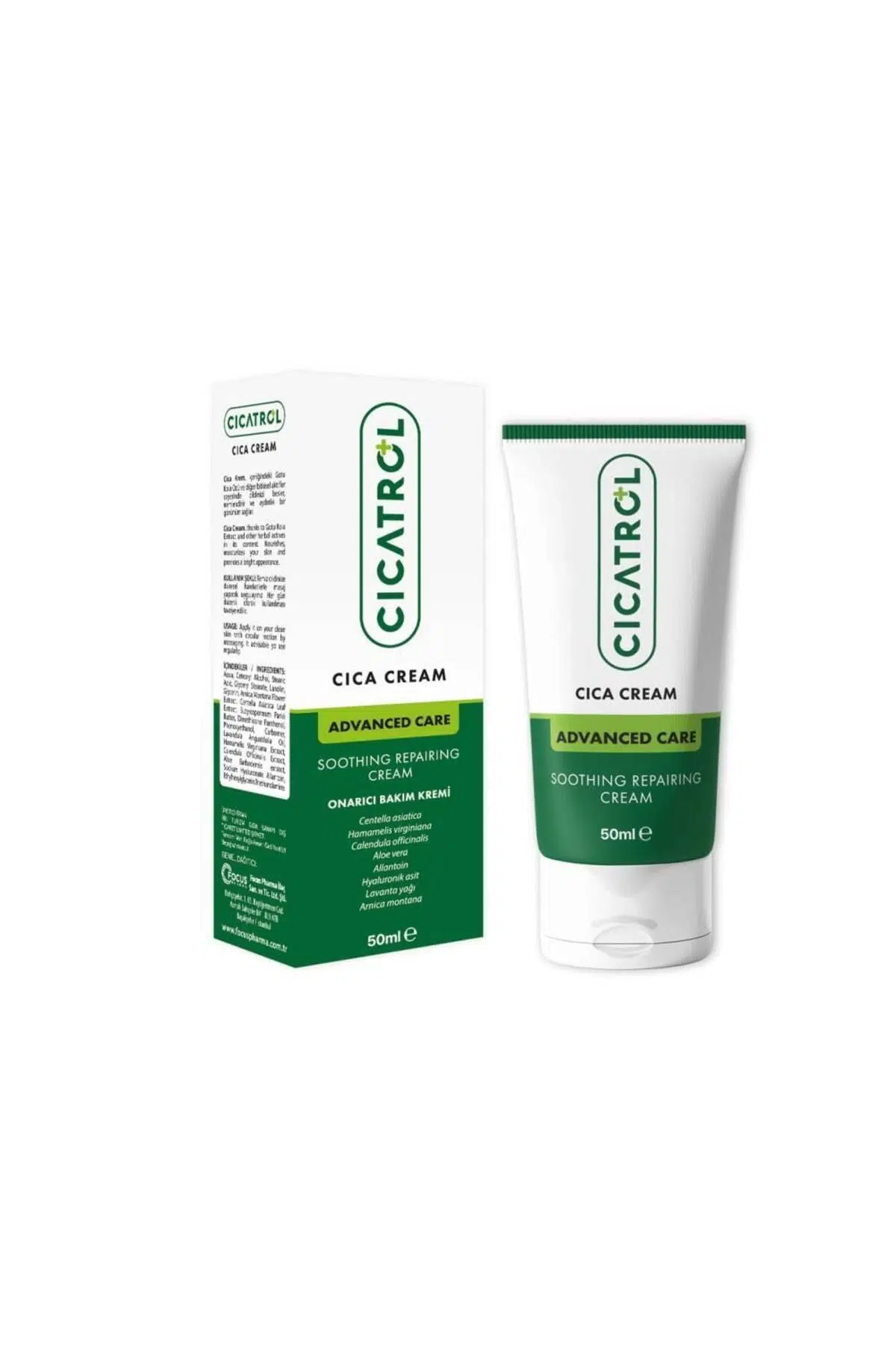 Cicatrol Onarıcı Bakım Kremi 50 ml