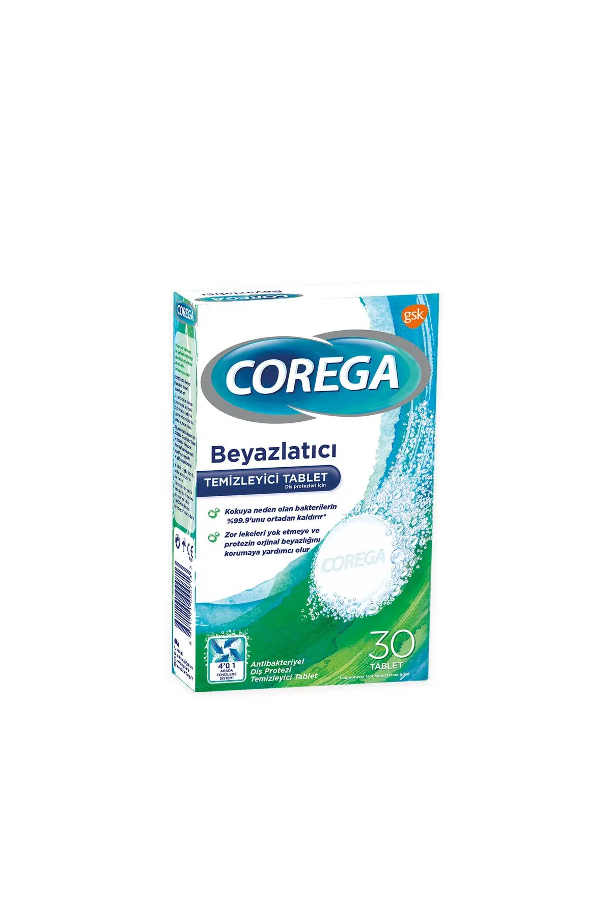 Corega Beyazlatıcı Tablet