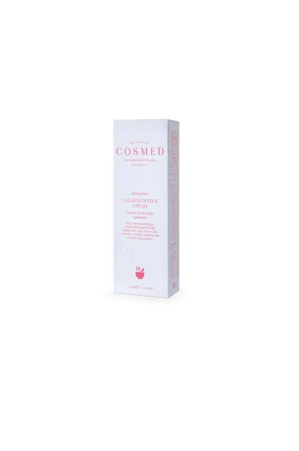 Cosmed Ultrasense Calming Water Cream - Hassas Ciltler için Yatıştırıcı Su Bazlı Nemlendirici Yüz Kremi 30 ml