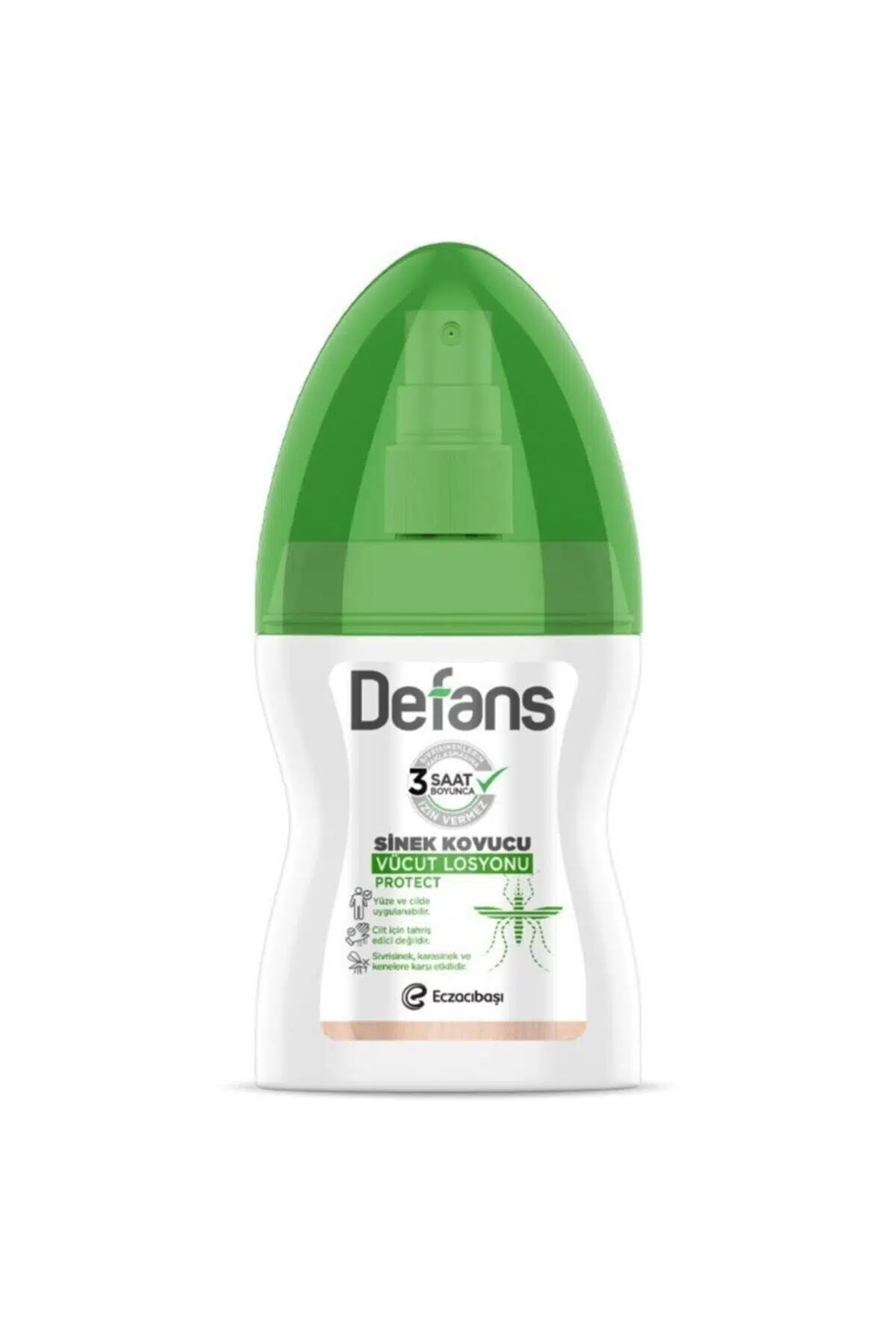 Defans Protect Sinek Kovucu Vücut Losyonu 6 Saat Koruma 100 ml