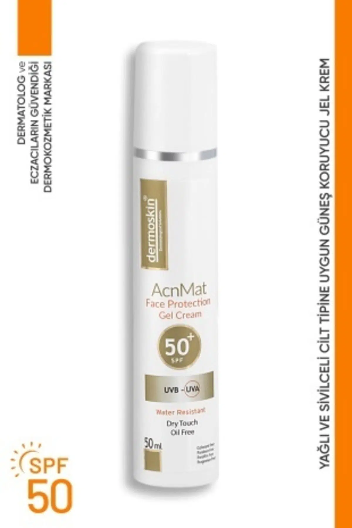 Dermoskin Acne Mat Face Protection SPF50+ 50 ml