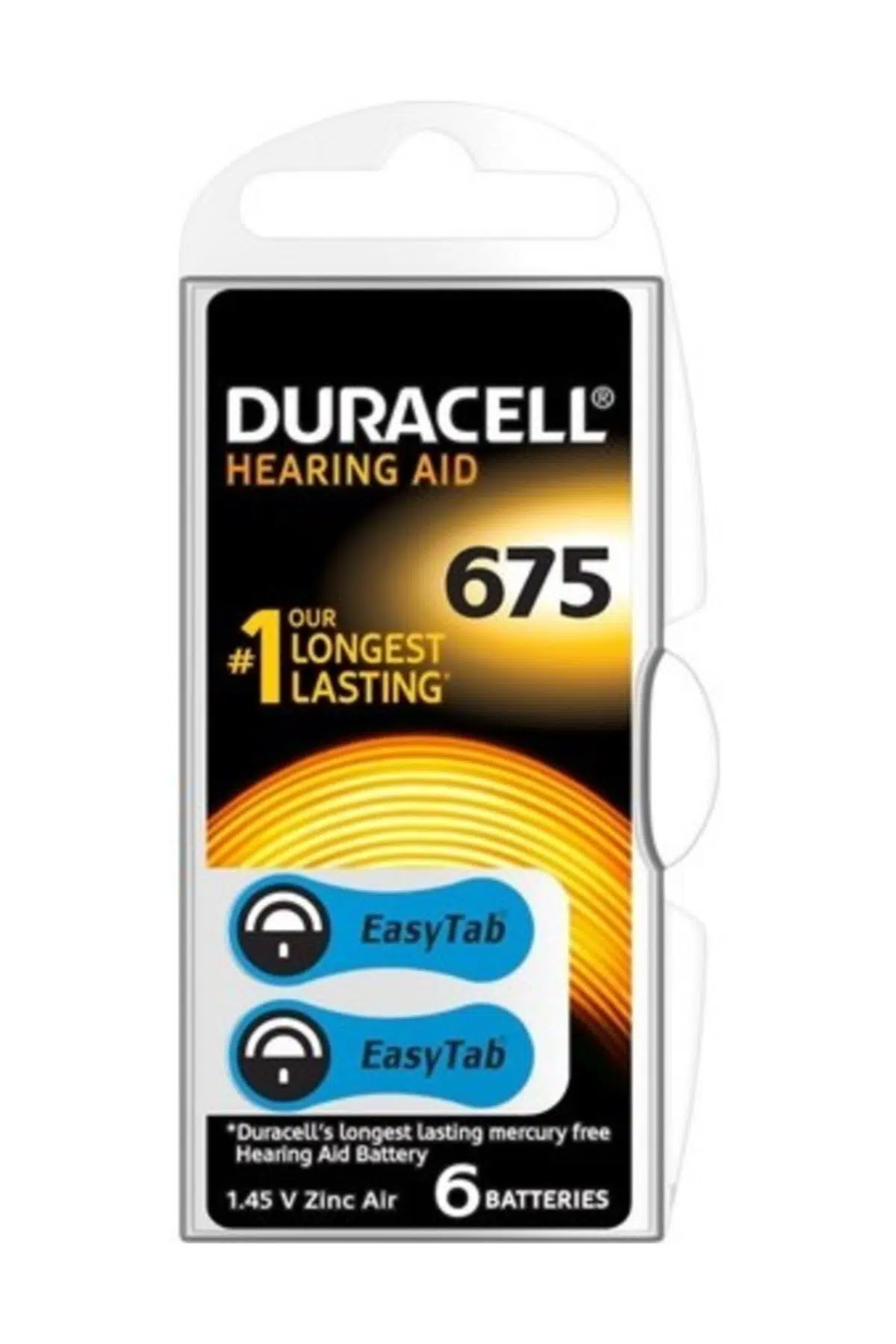 Duracell İşitme Cihazı Pili 675