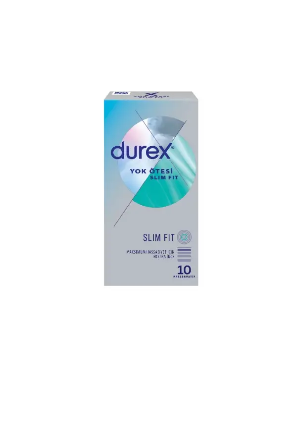 Durex Yok Ötesi Prezervatif Slim Fit 10'lu