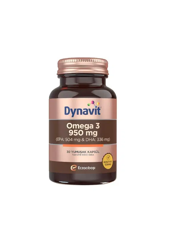 Dynavit Omega 3 950 mg 30 Yumuşak Kapsül
