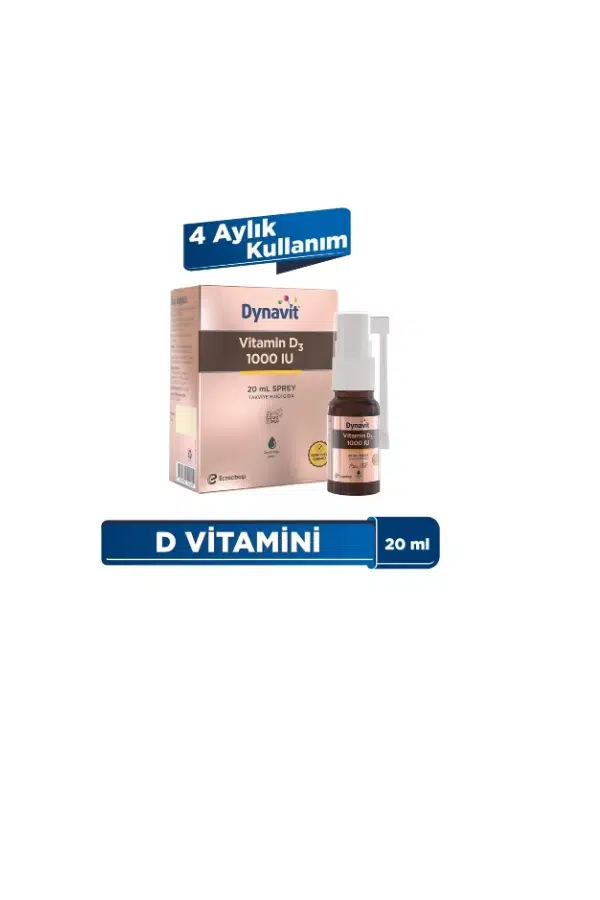 Dynavit Vitamin D3 1000 Iu 20 ml Sprey