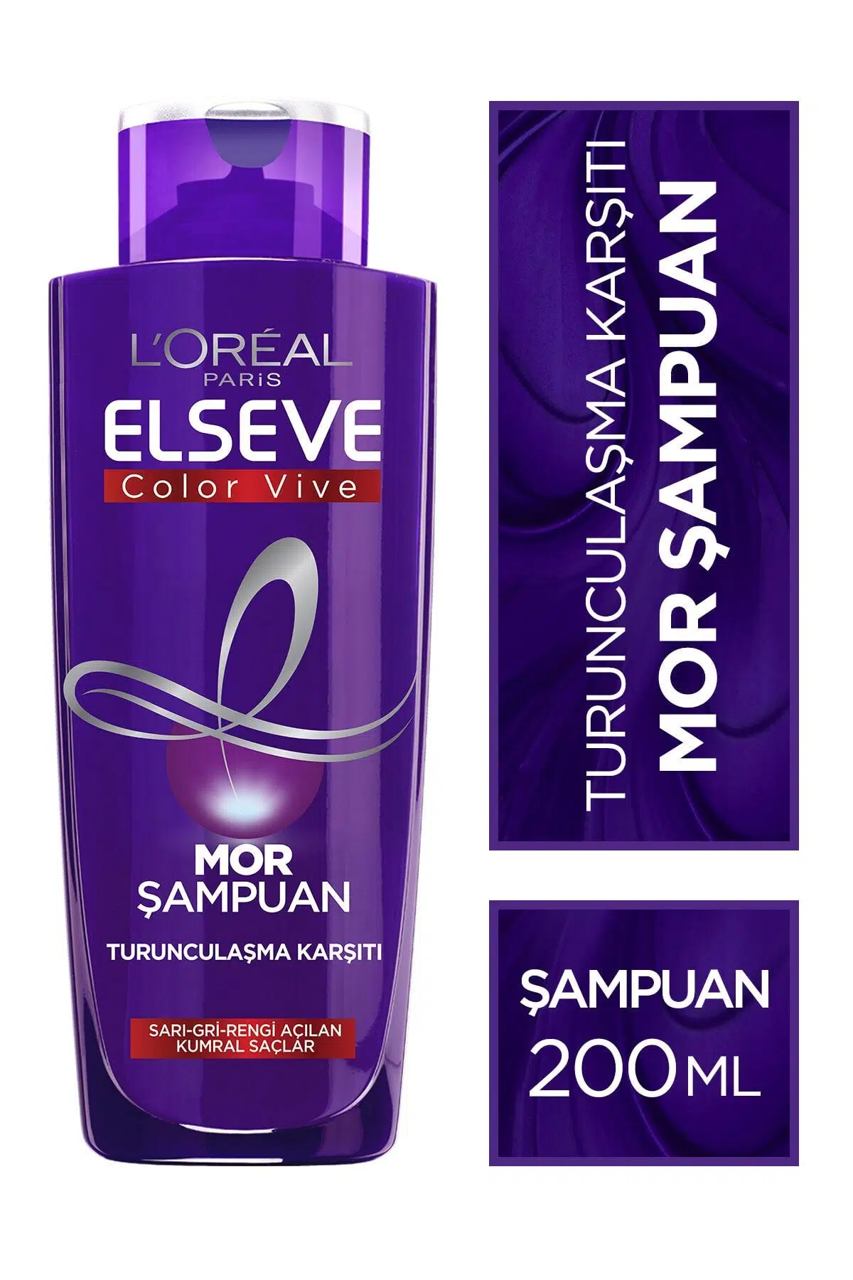 Elseve Mor Şampuan 200 ml