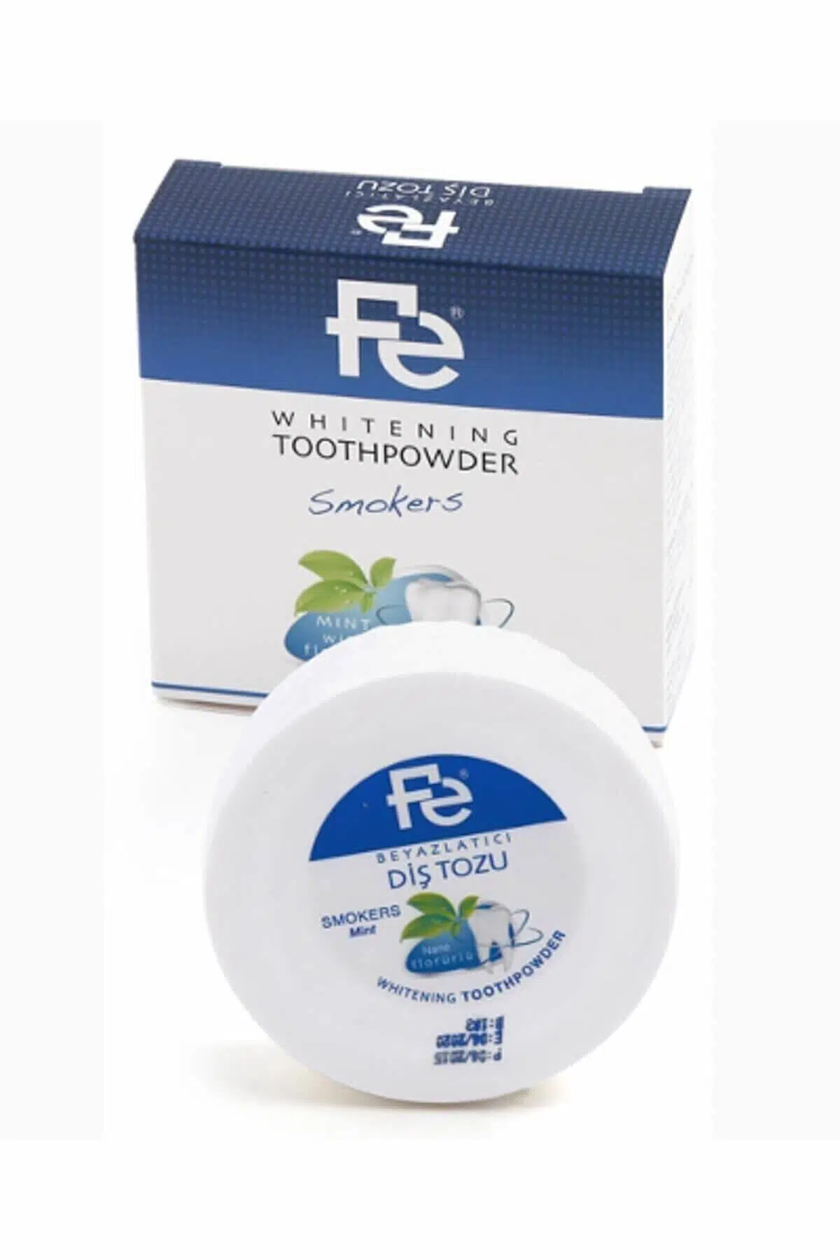 Fe Beyazlatıcı Diş Tozu Smokers Naneli 50 gr