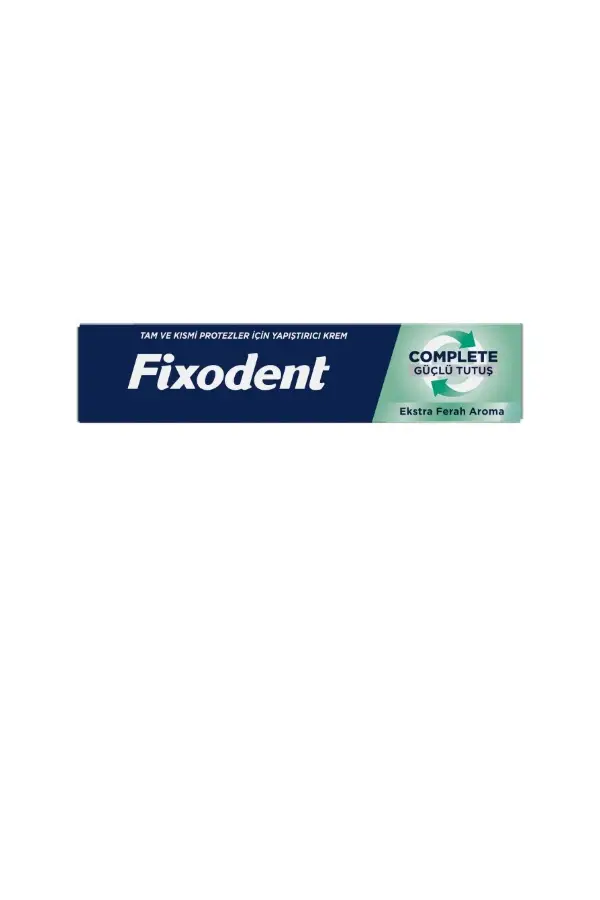 Fixodent Diş Protez Yapıştırıcı Krem Complete Ekstra Ferah 47 gr