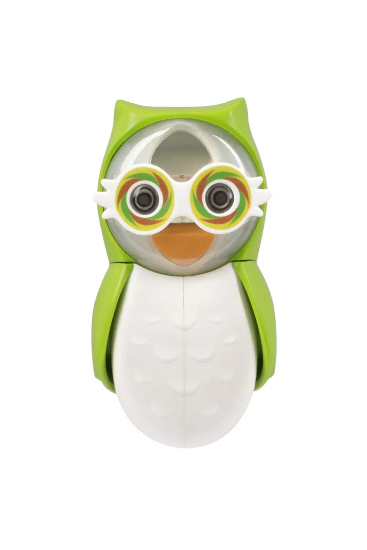 Flipper Diş Fırçası Kabı - Yeşil Baykuş