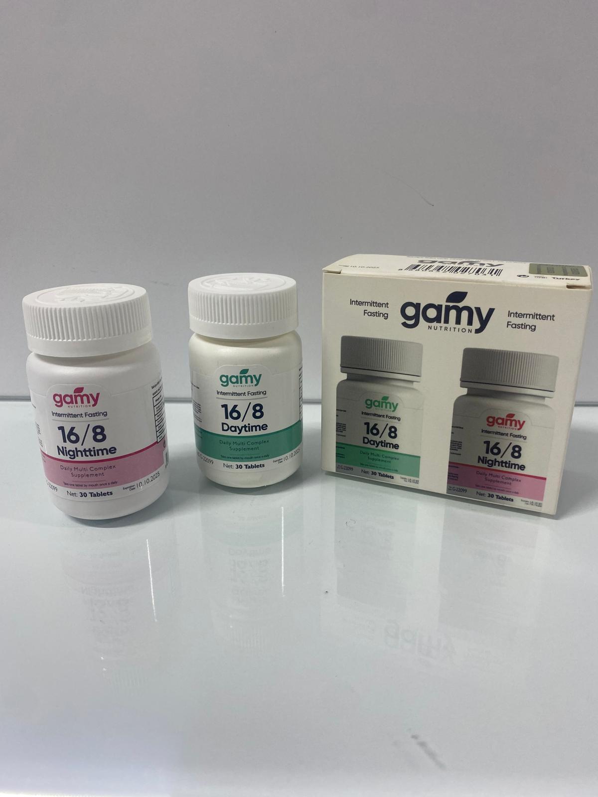 Gamy 168 Aralıklı Oruç Gündüz Gece 30+30 Tablet
