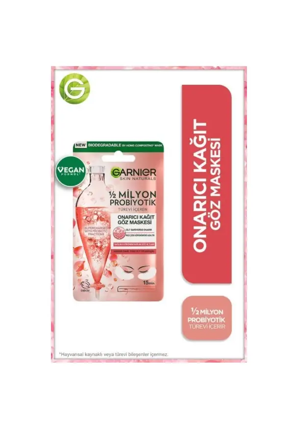 Garnier Kağıt Maske 1/2 Milyon Probiyotik Türevi İçeren Onarıcı