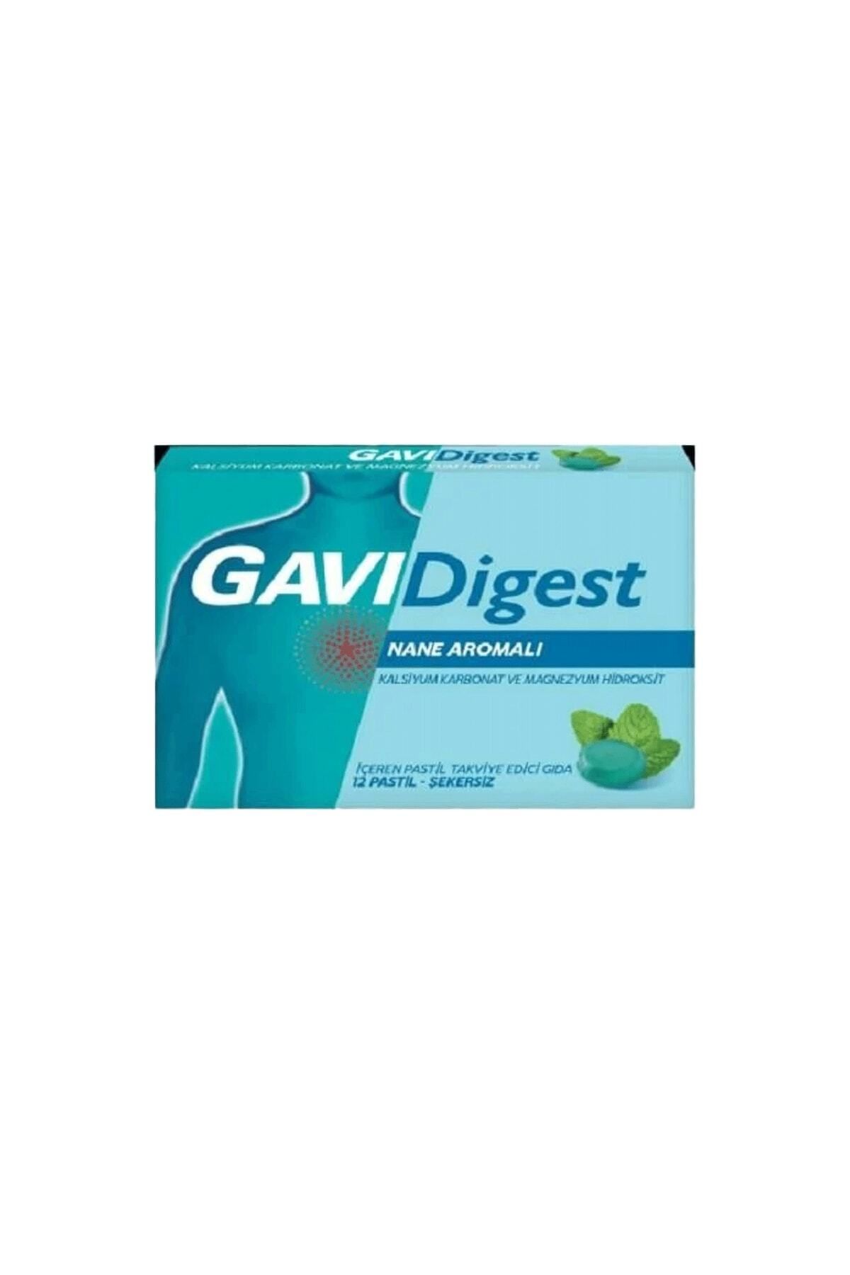 GAVİ Digest Nane Aromalı 12 Pastil