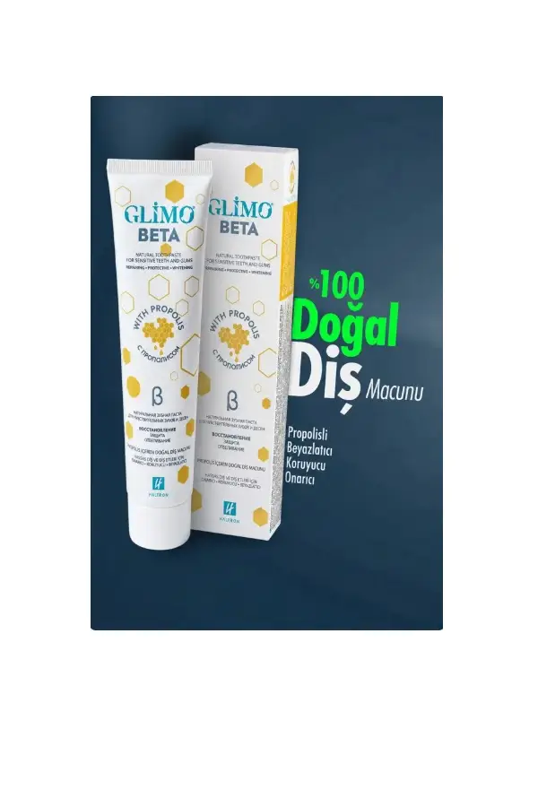 Glimo Beta Doğal Diş Macunu 75 ml