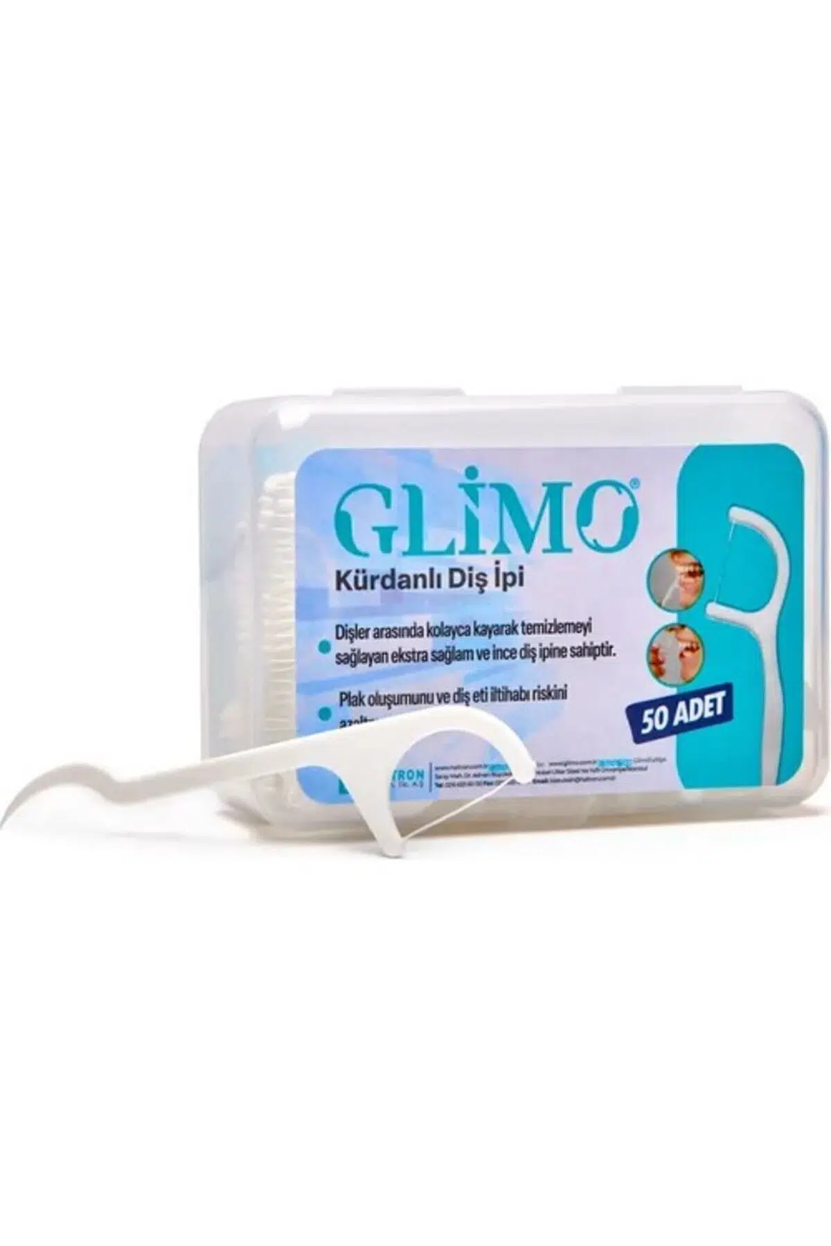 Glimo Kürdanlı Diş İpi 50li