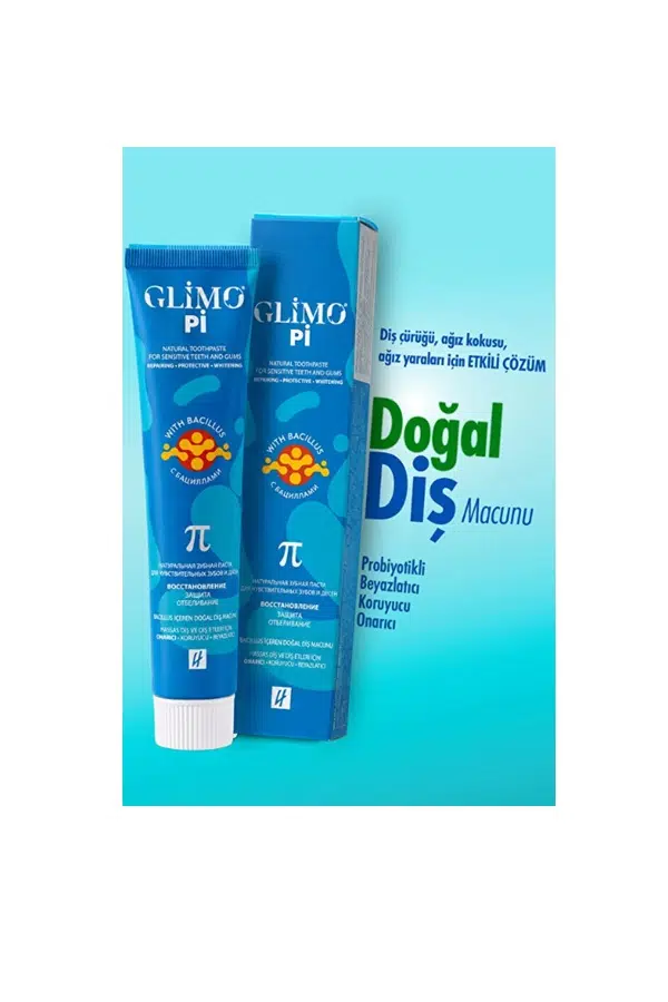Glimo Pi Probiyotikli Doğal Diş Macunu 75ml