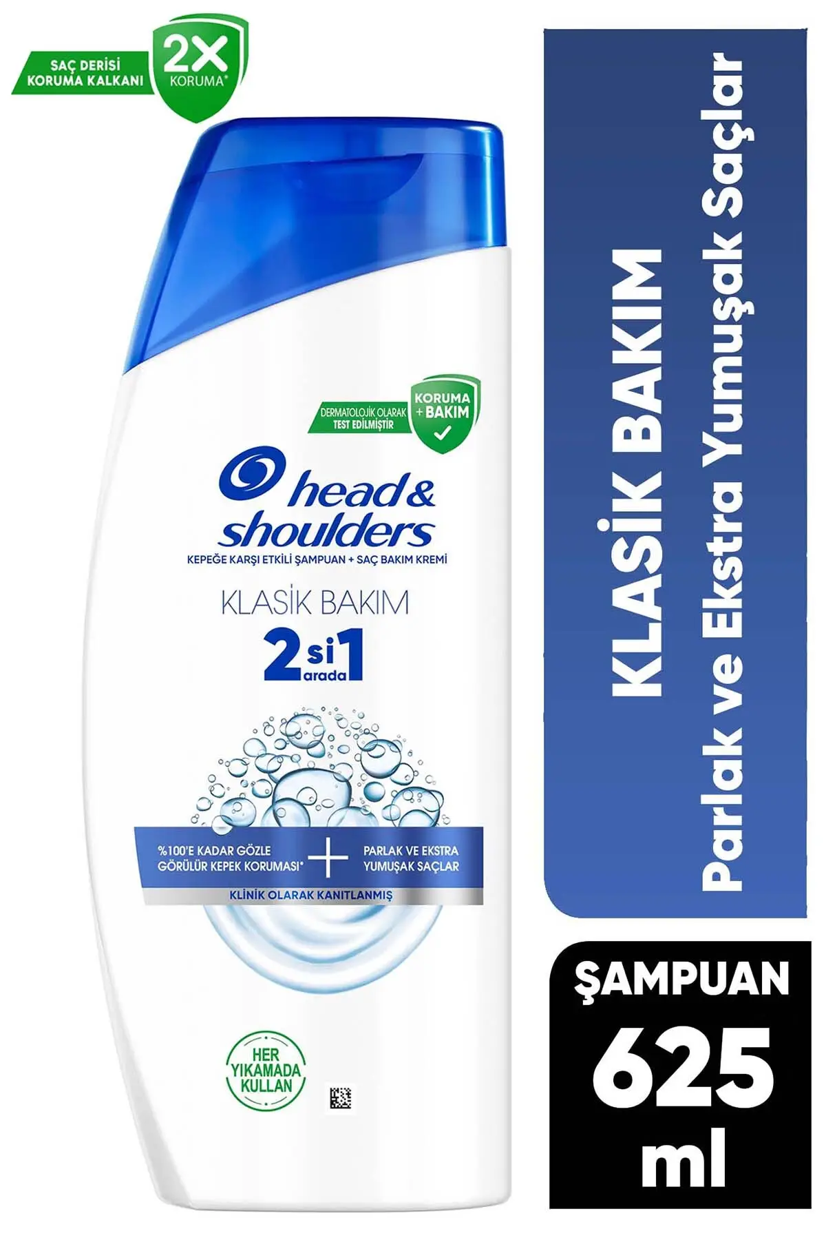 Head & Shoulders Klasik Bakım 2'si 1 Arada Şampuan 625 ml