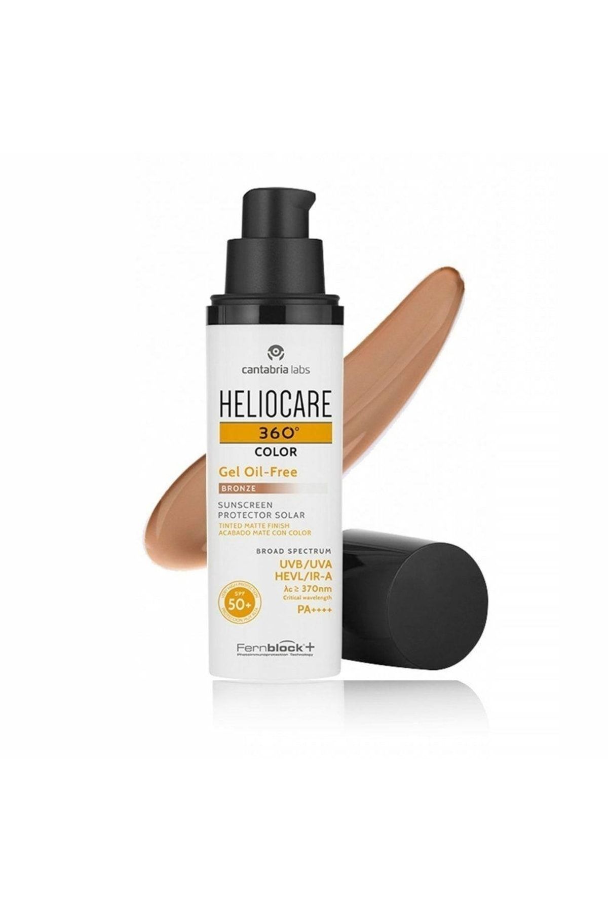 Heliocare 360 Gel Oil Free Bronze Spf 50 50 Ml