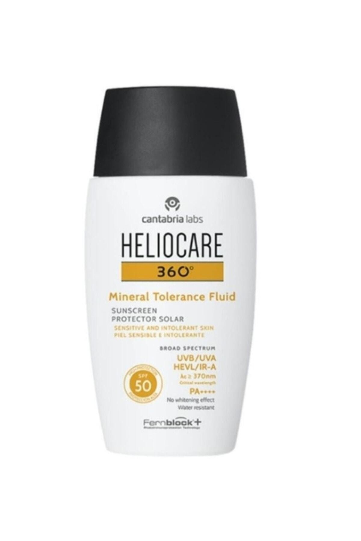 Heliocare 360 Mineral Tolerance Fluid Spf50 50 Ml