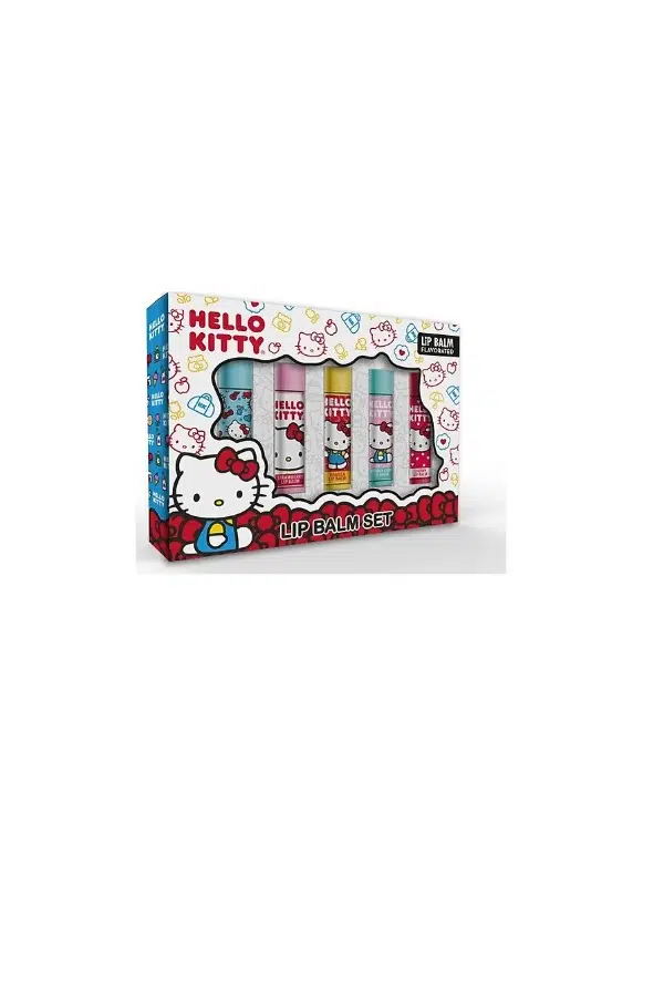 Hello Kitty Lip Balm Set 5 li