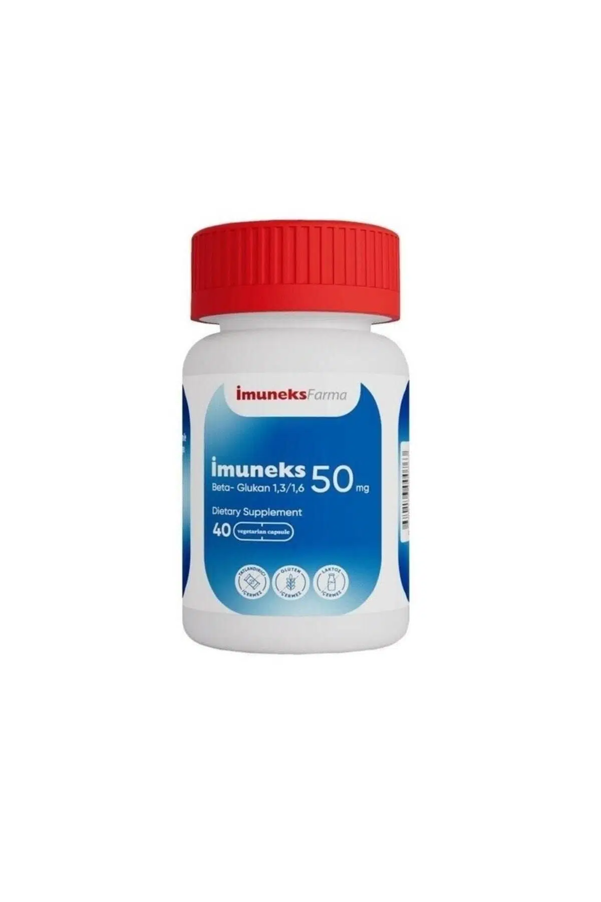 Imuneks Beta Glucan 50mg 40 Kapsül
