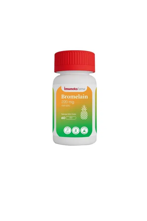 Imuneks Bromelin 220 mg 60 Kapsül