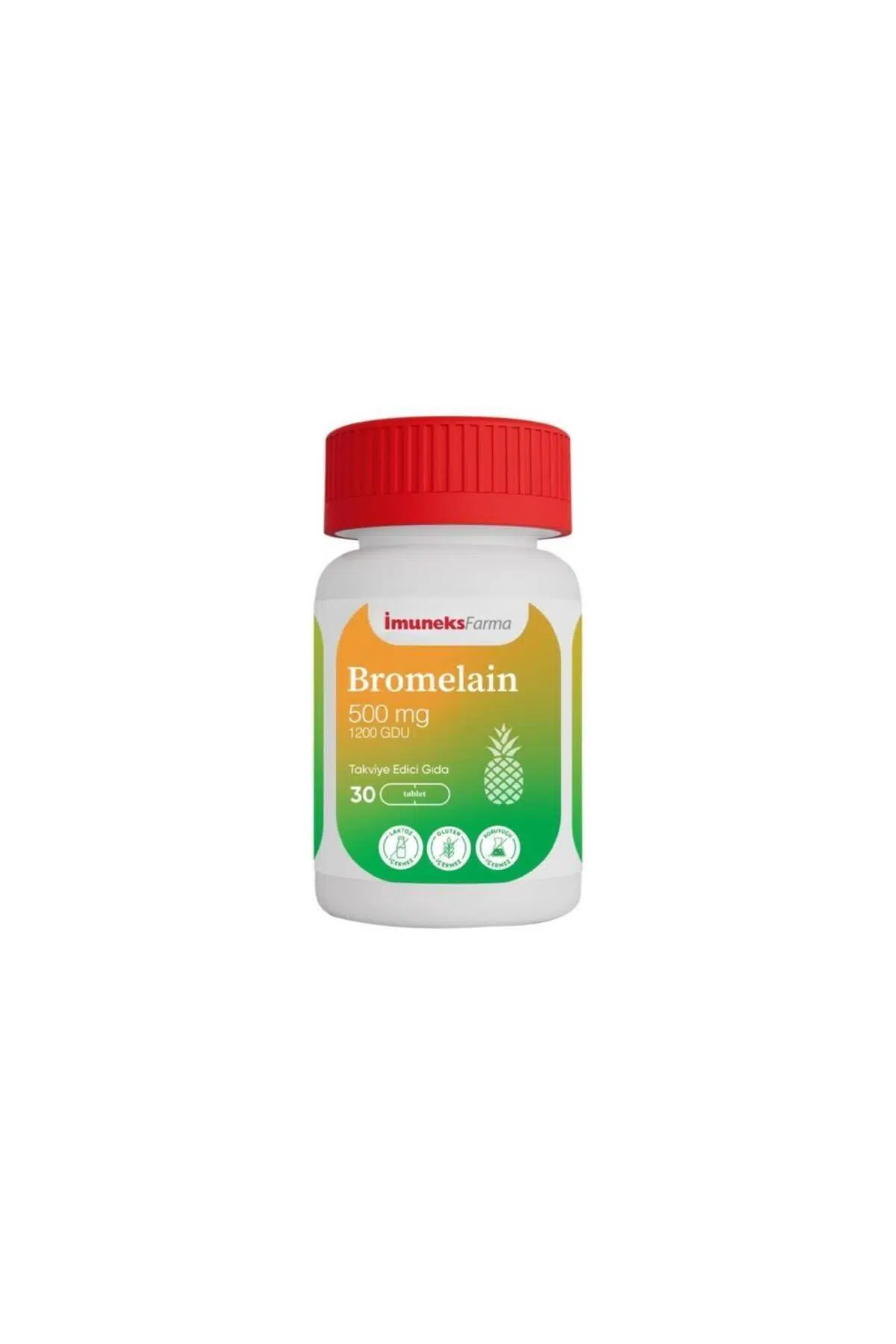 İmuneks Farma Bromelain 500 mg 30 Kapsül