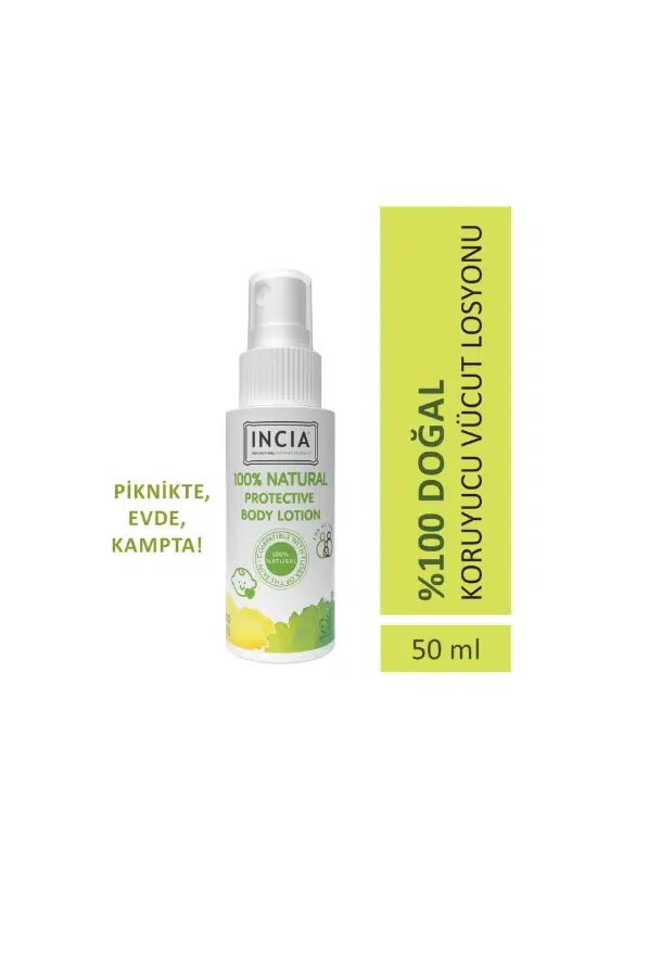 Incia Doğal Sinek Kovucu Losyonu 50 ml