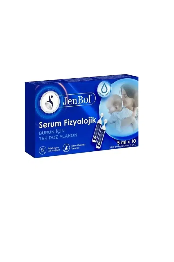 Jenbol Fizyolojik Serum 5 ml x 10 Flakon