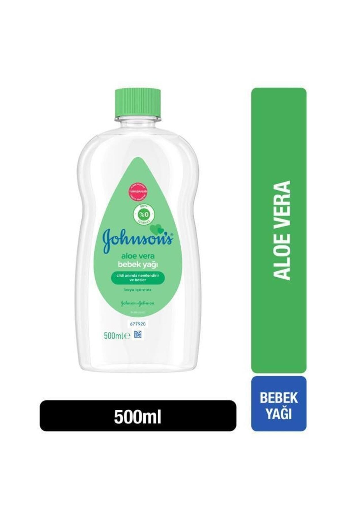 Johnson's Baby Bebek Yağı Aloe Vera 500 ml