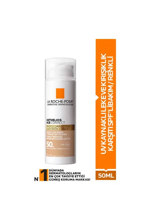 La Roche Posay Anthelios Age Correct Daily Tinted Cream SPF50+ 50 ml