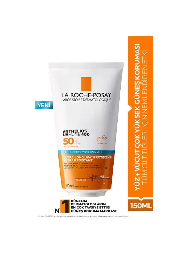 La Roche Posay Anthelios UVMune 400 Face Body Hydrating Milk 150 ml