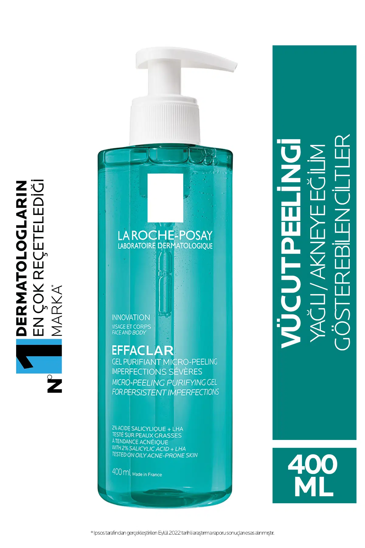 La Roche Posay Effaclar Micro Peeling Gel 400 ml