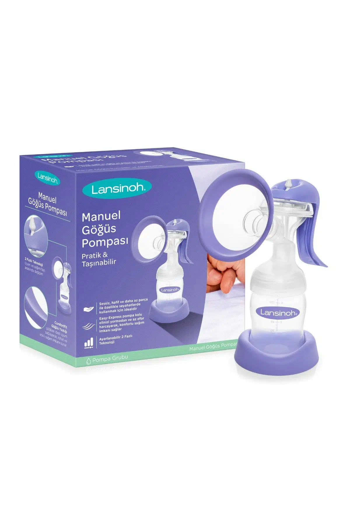 LANSINOH Manuel Göğüs Pompası